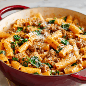Read more about the article The Ultimate Creamy Sausage Rigatoni (One-Pan, 30-Minute Meal): Your New Weeknight Hero