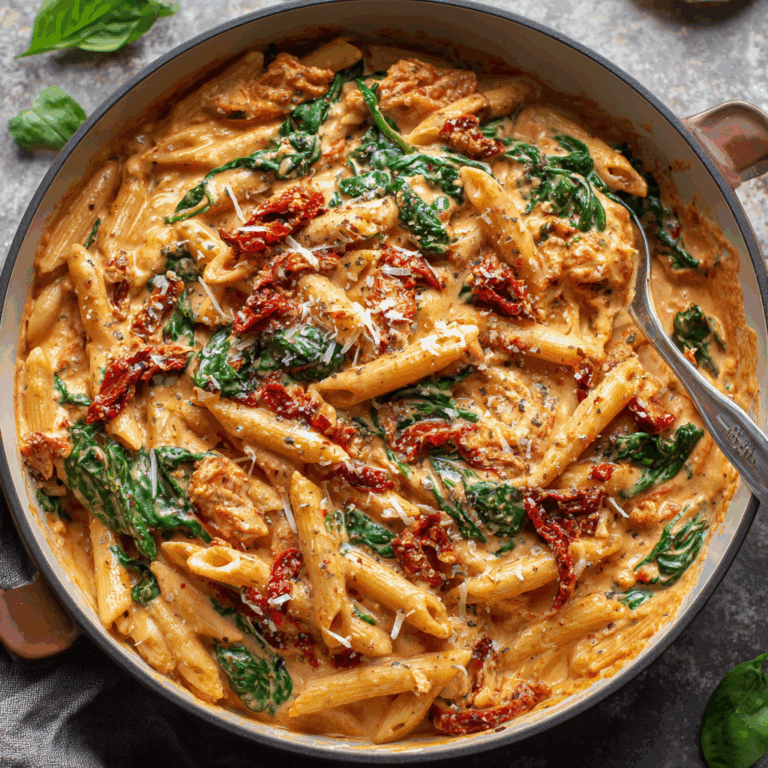 The Ultimate One-Pot Spinach Tomato Pasta: Your New Go-To Weeknight Feast