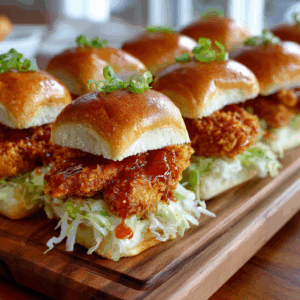 Read more about the article Your New Go-To Recipe: The Ultimate 30-Minute Bang Bang Chicken Sliders Recipe