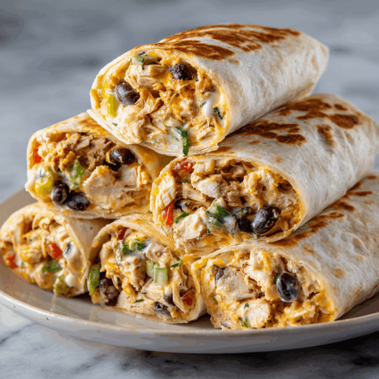 Cheesy Rotisserie Chicken Burritos (Ready in 30 Min!)
