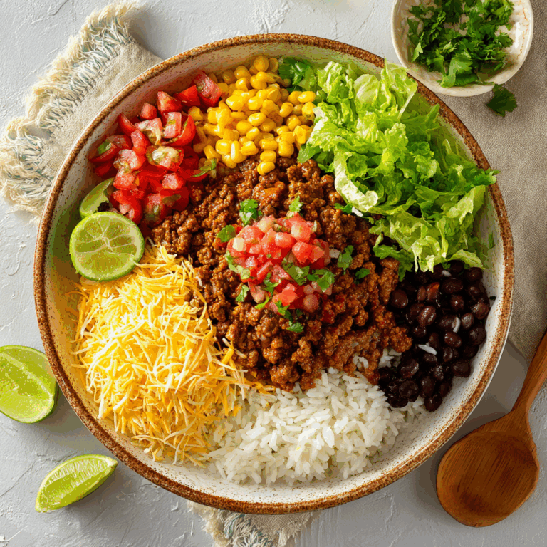 Your Ultimate Guide to the Taco Rice Bowl: A Flavor Fiesta in a Bowl