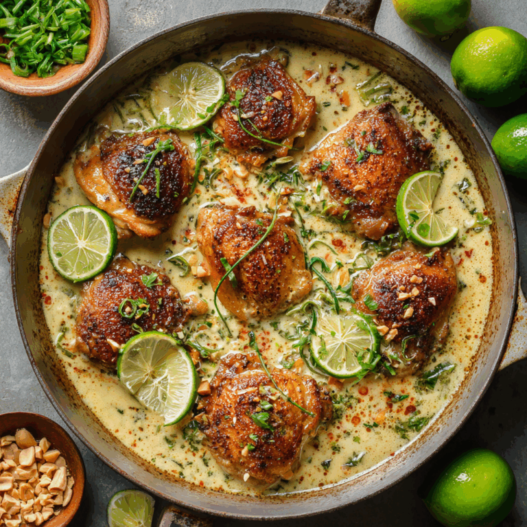 One Pan Coconut Lime Chicken (Ready in 30 Minutes!)