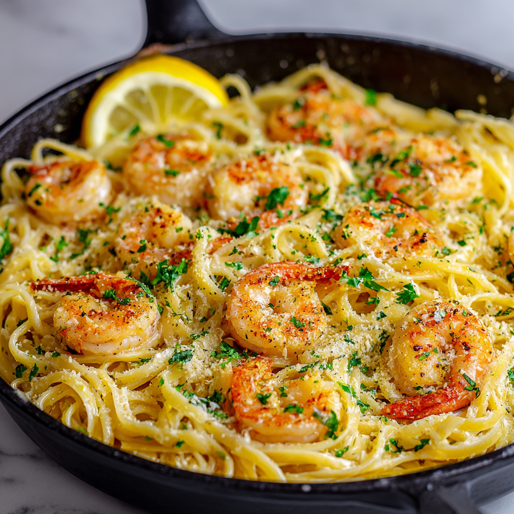 The Ultimate Garlic Butter Shrimp Pasta: A 20-Minute Culinary Masterpiece