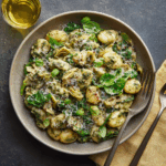 Creamy Pesto Gnocchi with Spinach and Artichokes: The Ultimate Comfort Food