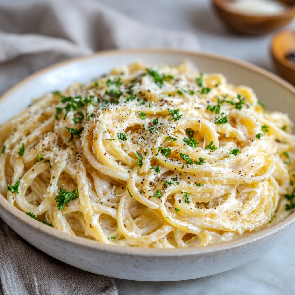 Creamy Garlic Pasta – Quick & Easy Comfort Food for Busy Weeknights