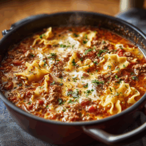 Read more about the article Your New Favorite Weeknight Meal: Mouthwatering One Pot Lasagna Soup