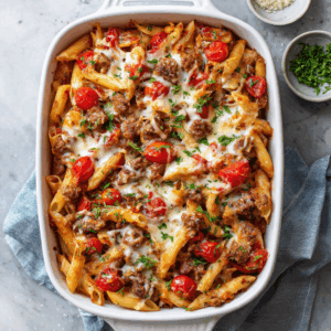 Read more about the article The Ultimate Comfort Food: Your New Favorite Italian Sausage Penne Casserole