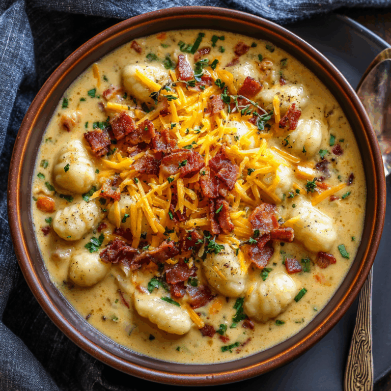 Bacon Cheddar Gnocchi Soup – The Ultimate Guide to a Rich and Creamy Comfort Meal