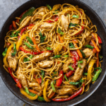 Better Than Takeout Chicken Lo Mein