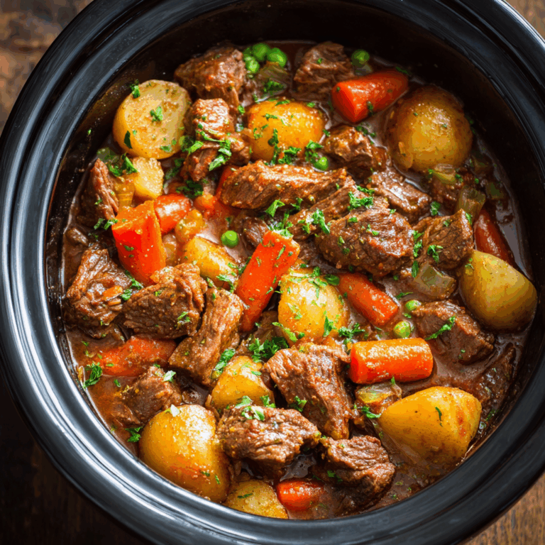 The Ultimate Crock Pot Beef Stew (So Easy!)