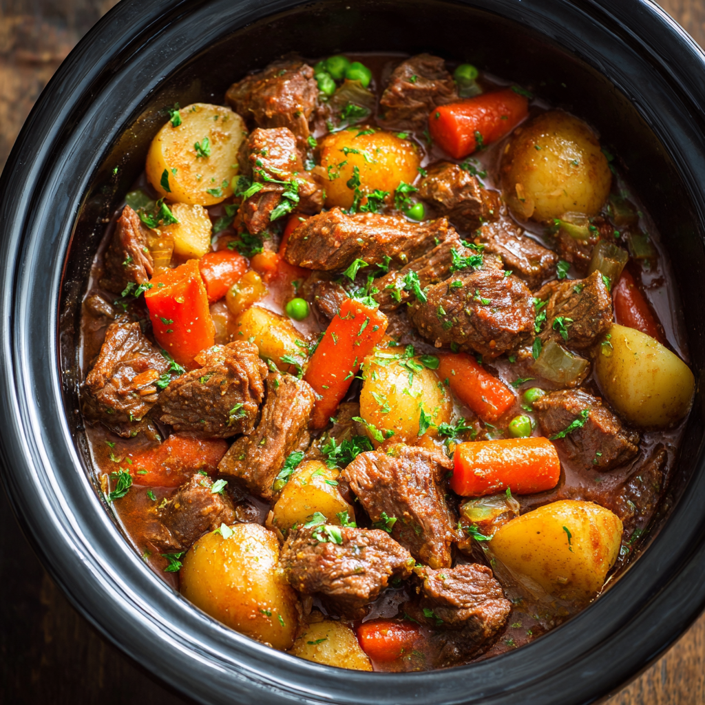The Ultimate Crock Pot Beef Stew (So Easy!)