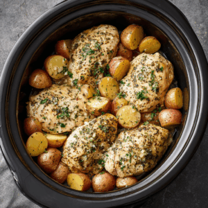 Read more about the article Garlic Parmesan Crockpot Chicken and Potatoes: An Incredible Ultimate Recipe