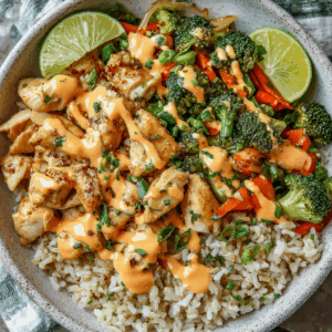 Read more about the article Bang Bang Chicken Bowl: A Flavor Explosion for Beginner Cooks