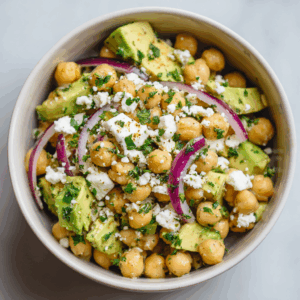 Read more about the article Your New Favorite Salad: This Chickpea Feta Avocado Salad Comes Together in 15 Minutes