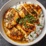 Honey Mustard Chicken with Rice: The Perfect Sweet-Savory Family Meal