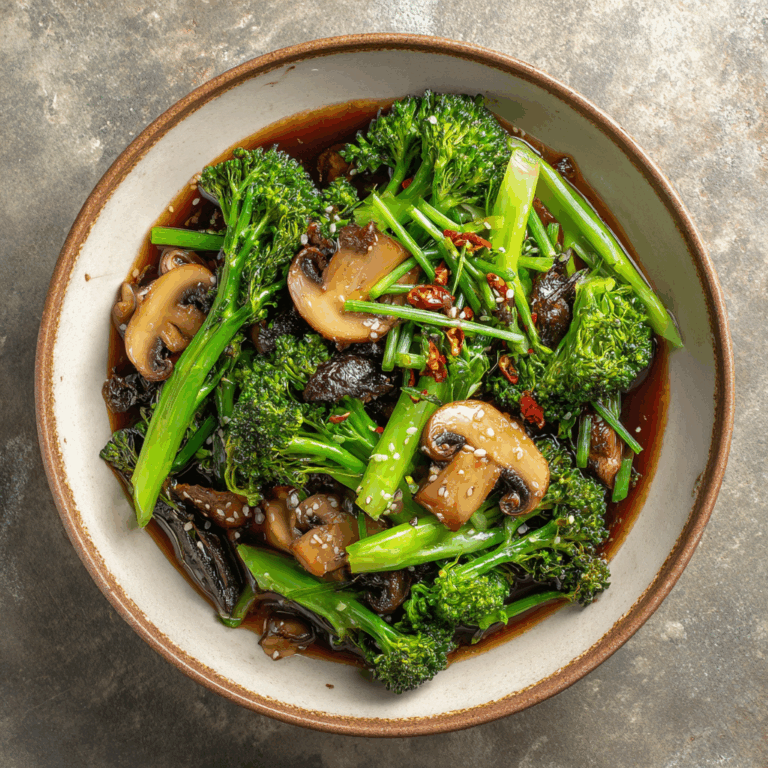 The Ultimate Broccoli and Mushroom Stir Fry: A Symphony of Flavor and Health in 20 Minutes