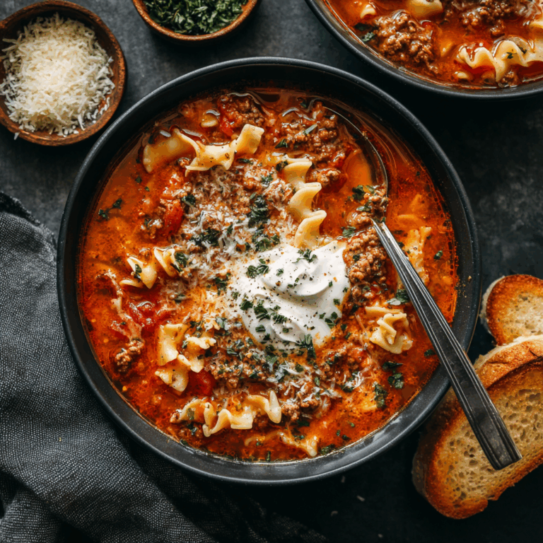Your New Favorite Comfort Food: The Ultimate Easy Creamy Lasagna Soup Recipe