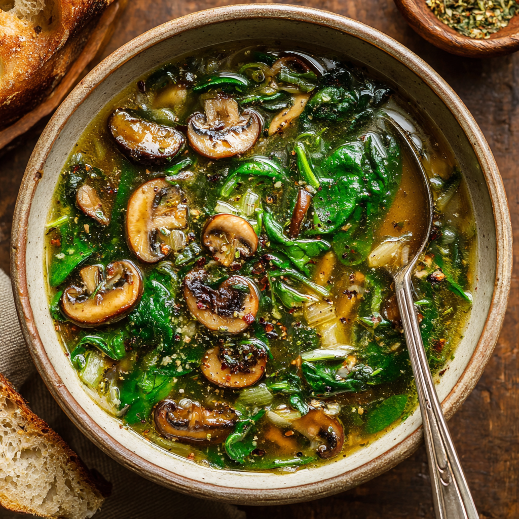 The Ultimate Mushroom and Spinach Soup Recipe: A Bowl of Comfort and Wellness
