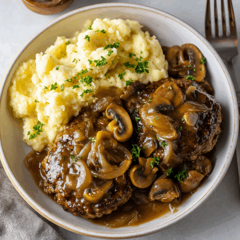 Unlock the Ultimate Comfort Food: A Homemade Salisbury Steak Recipe That Beats the Frozen Dinner Any Day
