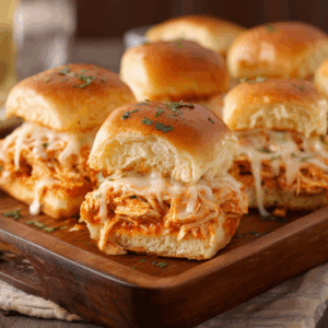 Read more about the article Spicy Buffalo Chicken Sliders: The Ultimate Party Appetizer You Need to Master