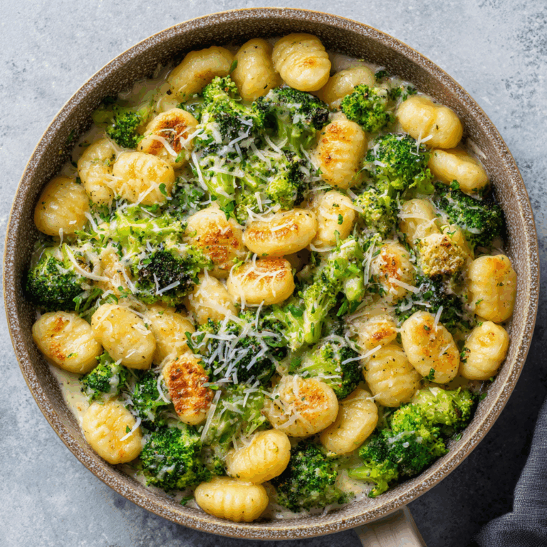 Unlock Weeknight Bliss: Your Ultimate 30 Minute One Pan Broccoli Gnocchi