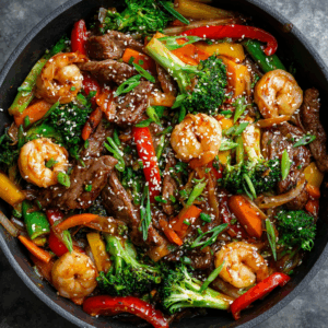 Read more about the article The Ultimate Steak and Shrimp Stir Fry: A Restaurant-Quality Meal in 30 Minutes