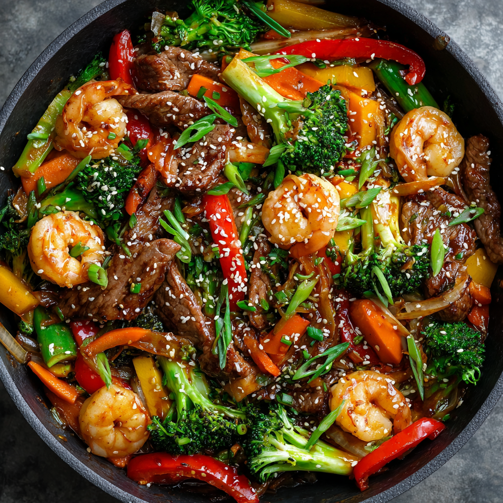 The Ultimate Steak and Shrimp Stir Fry: A Restaurant-Quality Meal in 30 Minutes