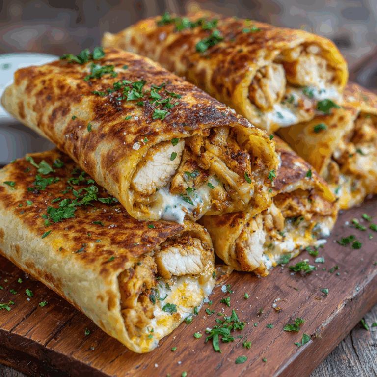 Your New Family Favorite: The Ultimate Cheesy Chicken Garlic Wraps Recipe