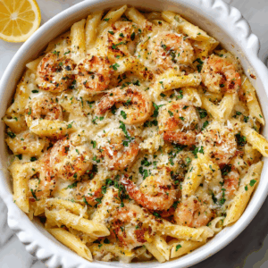 Read more about the article Shrimp Scampi Pasta Bake: The Ultimate Comfort Food Fusion
