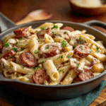 Creamy Smoked Sausage Pasta – A Rich & Flavorful Comfort Dish You'll Crave