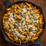 The Ultimate Cheesy Ground Beef Pasta Skillet: Your New Family Favorite in 25 Minutes