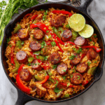 The Ultimate One-Pan Feast: Your Guide to the Perfect Cajun Sausage and Rice Skillet