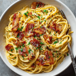 Read more about the article Unlock the Secrets of Classic Bacon Carbonara Pasta (Quick & Easy)