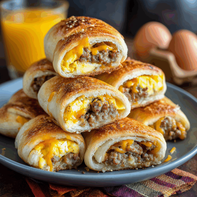 Sausage Egg Breakfast Roll-Ups – Quick & Easy Morning Treat! A Complete Guide