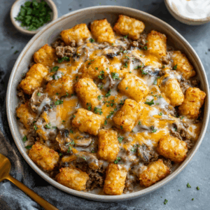 Read more about the article The Ultimate Comfort Food: A Deep Dive into Tater Tot Casserole with Ground Beef