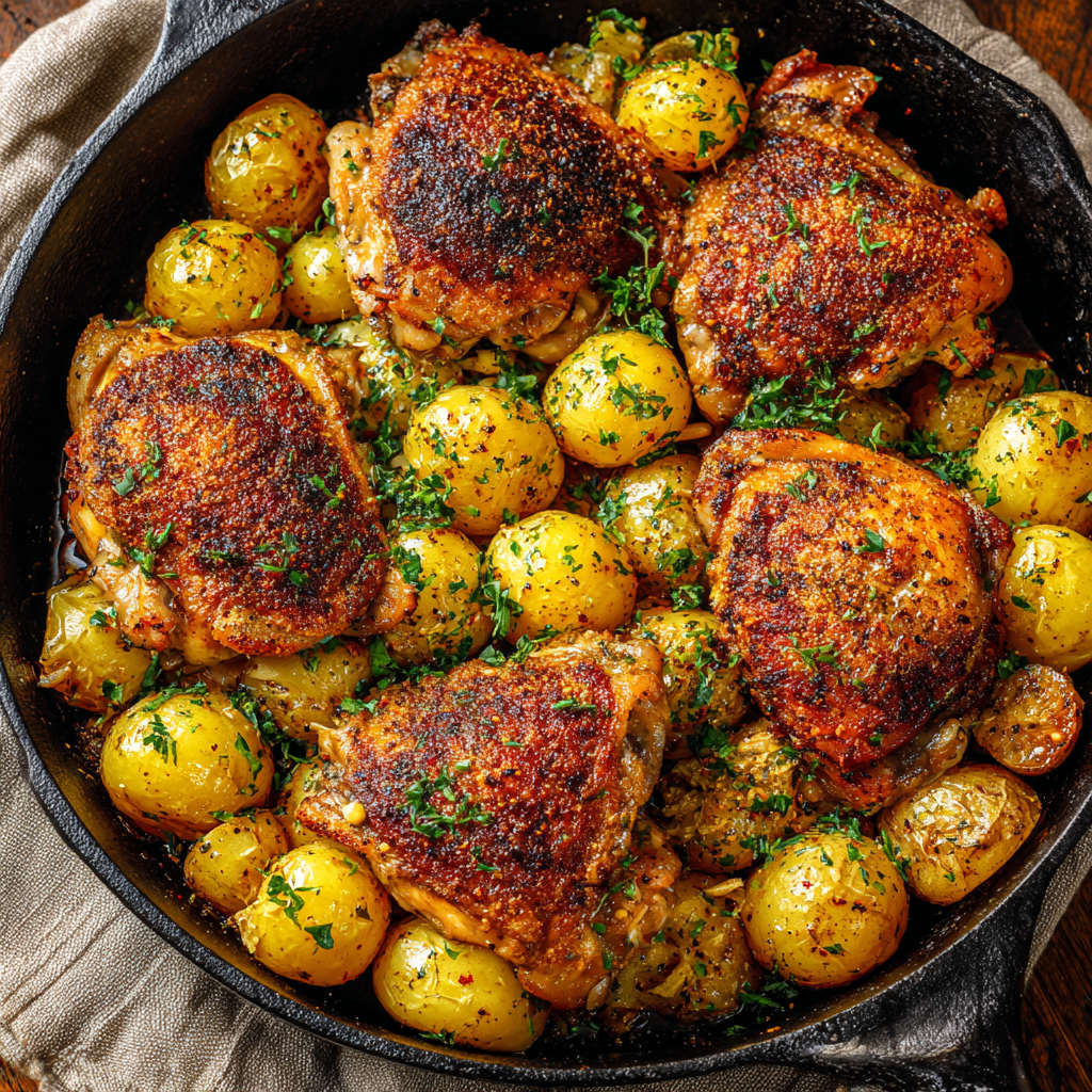 The Ultimate Comfort Food: A Deep Dive into Chicken Thighs and Potatoes