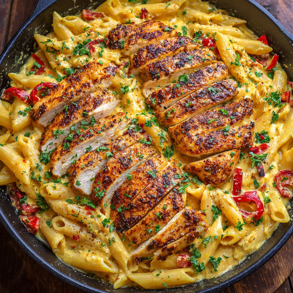 Creamy Cajun Chicken Pasta in 30 Minutes!