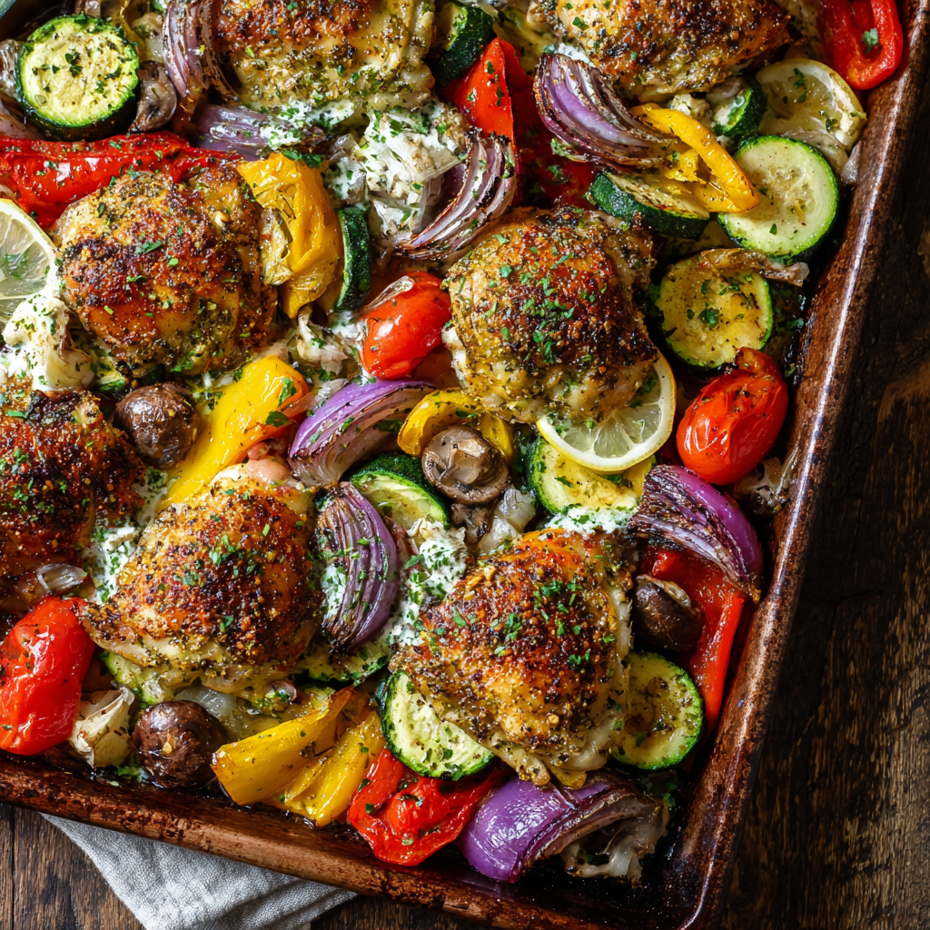 Unlock the Secret to Effortless Feasting: Your Ultimate Greek Sheet Pan Chicken Dinner