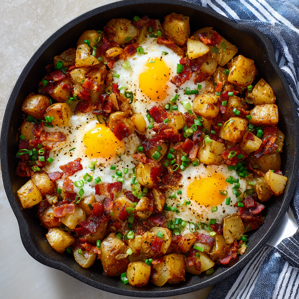 The Ultimate Comfort: Mastering the Art of Bacon, Egg, and Potato Hash