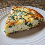Unlock a Healthier Brunch: The Ultimate Cottage Cheese and Spinach Crustless Quiche