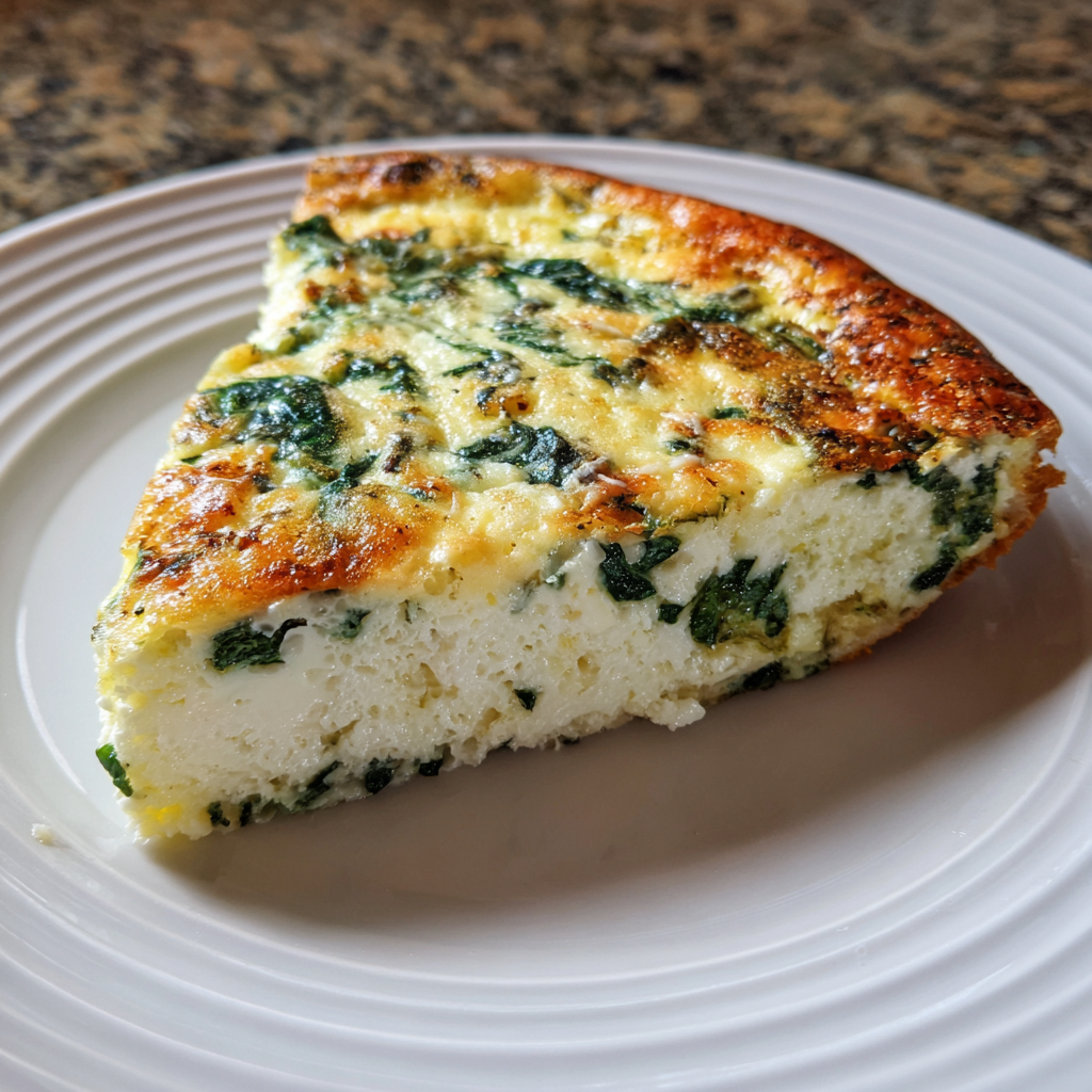 Unlock a Healthier Brunch: The Ultimate Cottage Cheese and Spinach Crustless Quiche