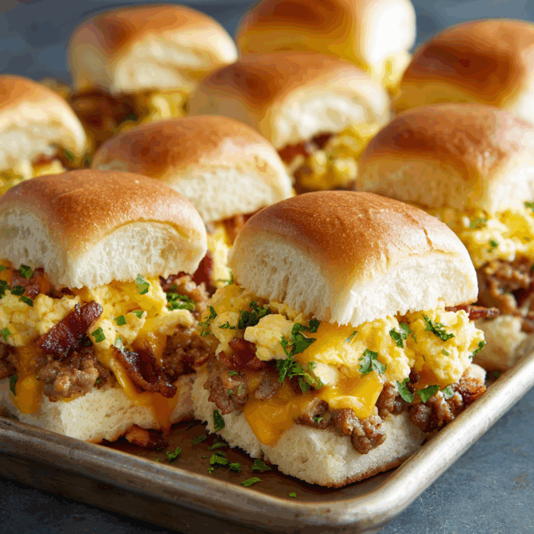 Saddle Up for the Ultimate Cowboy Breakfast Sliders: A Crowd-Pleasing Morning Feast