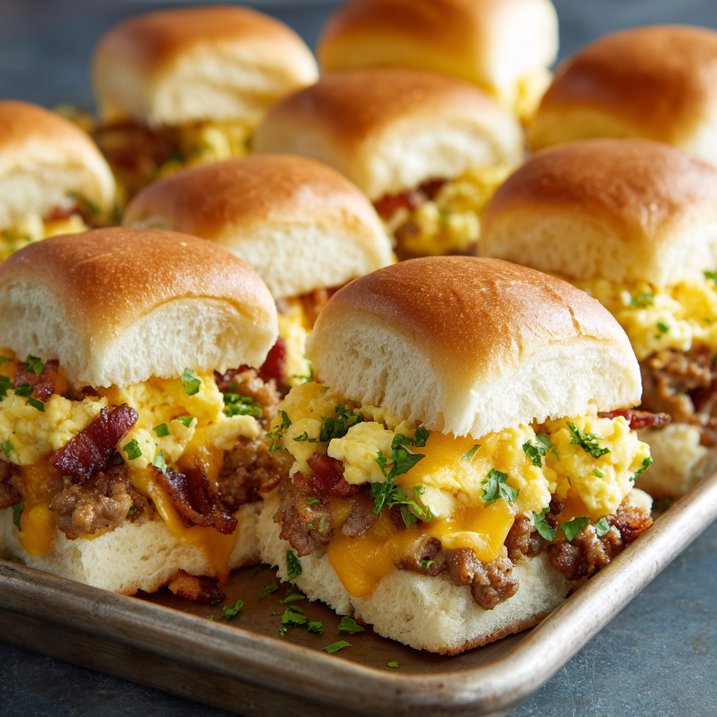 Saddle Up for the Ultimate Cowboy Breakfast Sliders: A Crowd-Pleasing Morning Feast