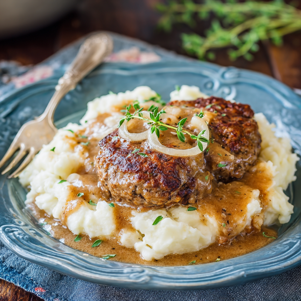 A Journey to Comfort: Discovering the Heartwarming Amish Hamburger Steak Bake