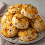 Savory Ham and Cheese Butter Biscuits: Fluffy Homemade Treat You'll Crave Daily