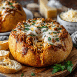 The Ultimate Comfort Food: Spaghetti Garlic Bread Bowls You'll Dream About