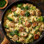 Chicken Sausage and Broccoli Orzo: A Delicious Recipe! Your New Weeknight Hero