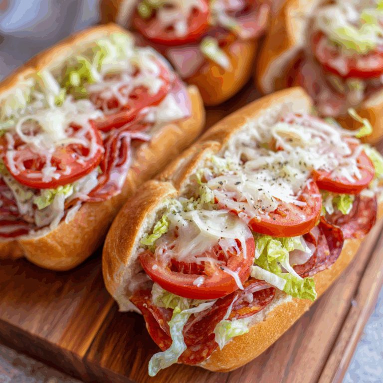 The Ultimate Comfort Food: How to Make Irresistible Baked Italian Sub Sandwiches