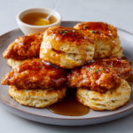 Hot Honey Chicken Biscuits: Crispy, Sweet-Spicy Southern Comfort at Its Best