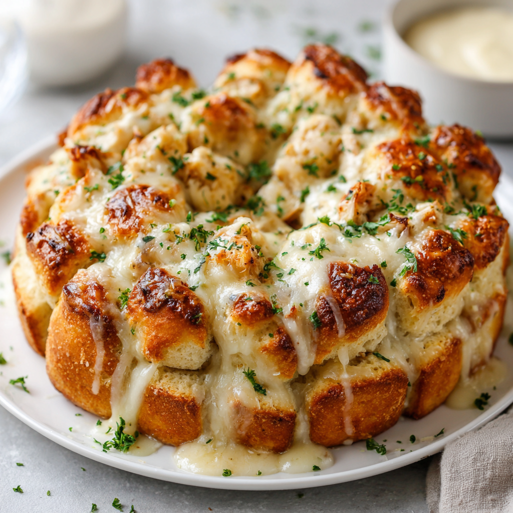 You are currently viewing Chicken Alfredo Monkey Bread